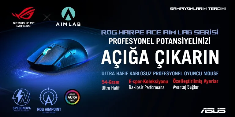 ASUS ROG Harpe Ace Aim Lab Edition