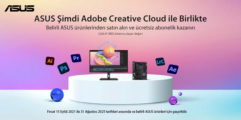 Asus - Adobe Creative Cloud Kampanyası