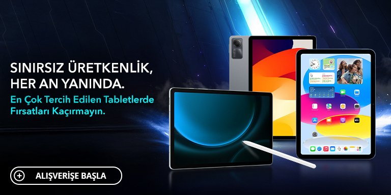 En Çok Tercih Edilen Tabletlerde Fırsatları Kaçırmayın