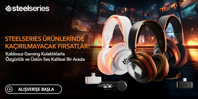 SteelSeries Ürünlerinde Fırsat