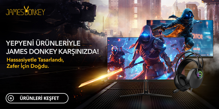 Yepyeni Ürünleriyle James Donkey Karşınızda