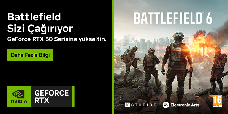 Geforce RTX 50 Serisi İle Battlefield 6 Oynayın