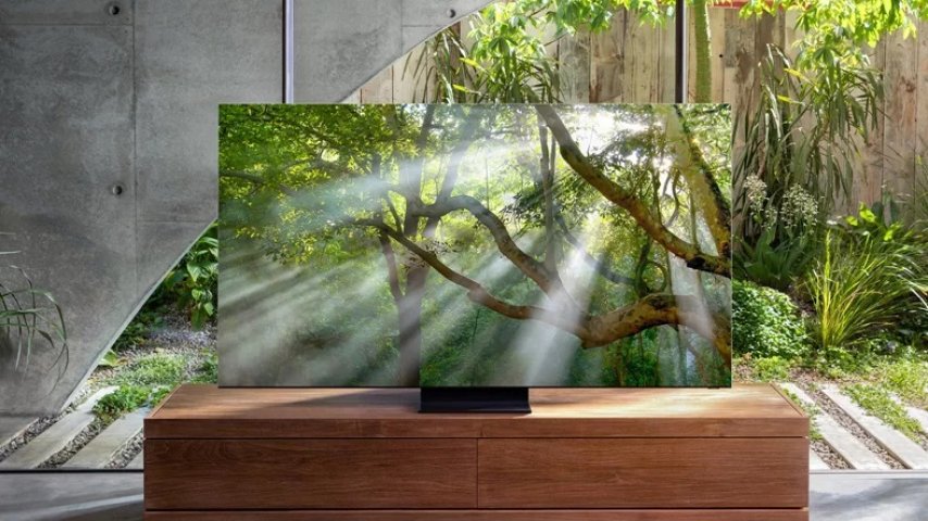 Dünyanın İlk Çerçevesiz Ekrana Sahip 8K QLED TV’si Tanıtıldı