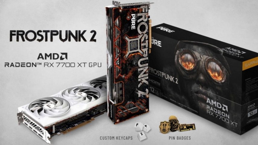 Radeon RX 7700 XT Frostpunk 2 Edition ekran kartı tanıtıldı
