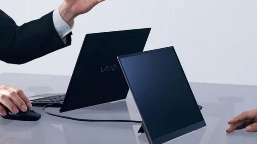 Vaio, dünyanın en hafif taşınabilir monitörü Vaio Vision+'ı duyurdu