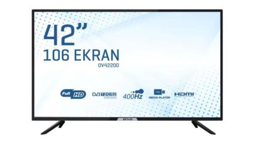 42 İnç TV Ölçüleri ve Özellikleri: Onvo OV42200 İncelemesi