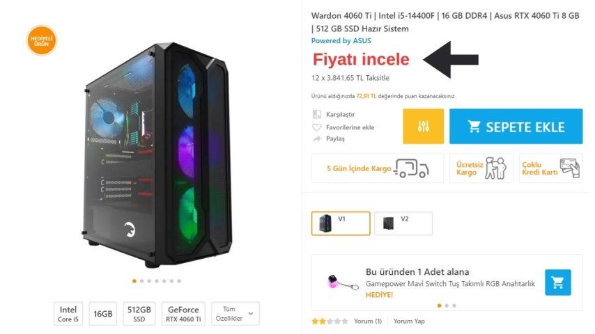 En İyi 4060 Ti Oyuncu Bilgisayarı: Wardon 4060 Ti ile Tanışın!