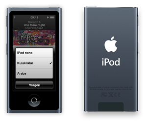 yeni ipod nano mor