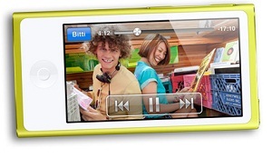 yeni ipod nano mor