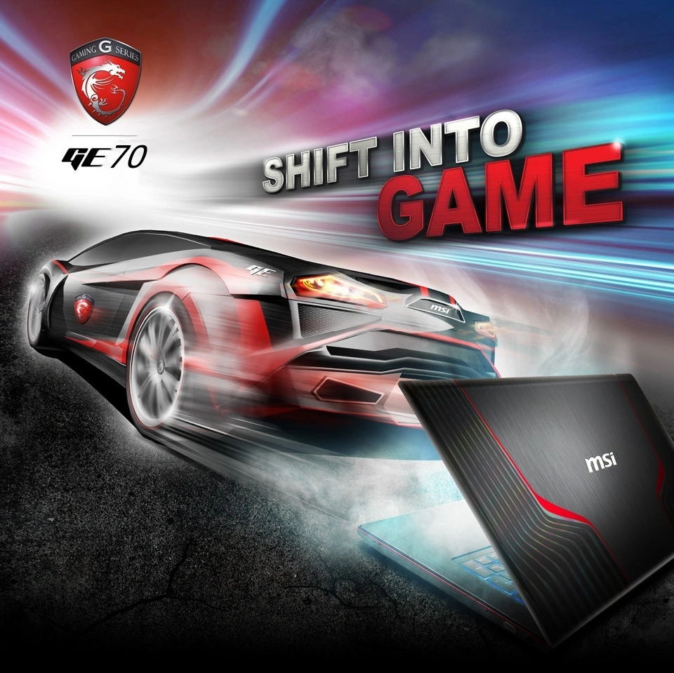 msi ge70 notebook