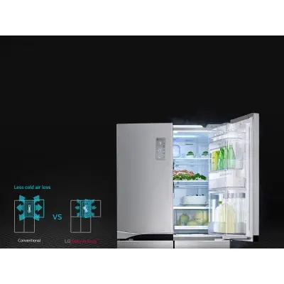 LG GR-M31FWCHL A++ 931 Lt Dev Hacim No Frost 4 Kapılı Buzdolabı