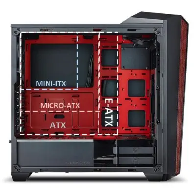 Cooler Master Masterbox 5t MCX-B5S3T-RWNN Gaming Kasa
