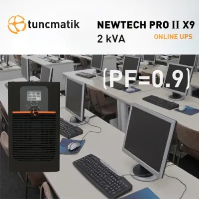 Tunçmatik TSK5306 Newtech Pro II X9 2 kVA UPS