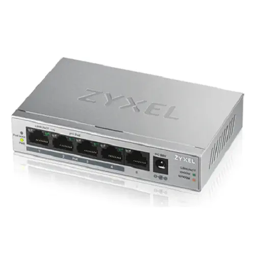 Zyxel S1200-5 5 Port Gigabit Web Yönetilebilir Switch