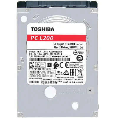 Toshiba L200 HDWL110UZSVA 1TB Harddisk