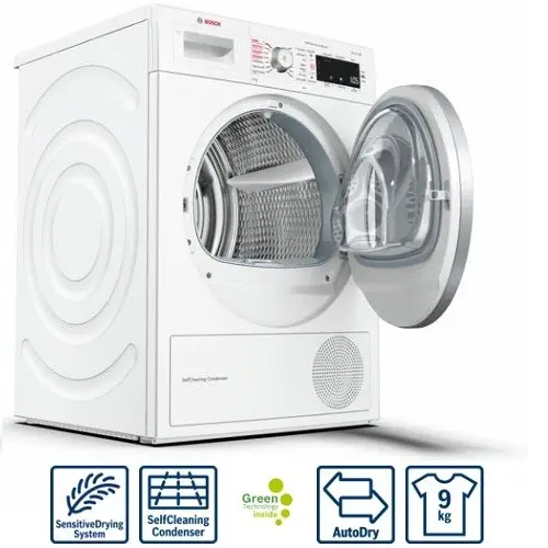 Bosch WTW85562TR Beyaz Çamaşır Kurutma Makinesi