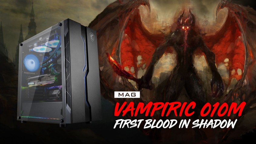 MSI MAG Vampiric 010M RGB Gaming Bilgisayar Kasası 