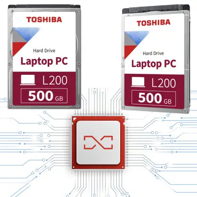 Toshiba L200 Slim HDWK105UZSVA 500GB Notebook Harddisk