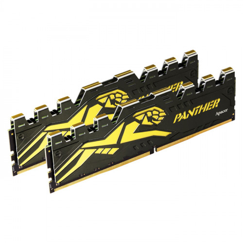 Apacer Panther 16GB DDR4 3000MHz Black-Gold Gaming Ram