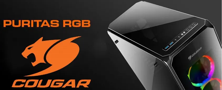 Cougar Puritas RGB CGR-5GMUB-RGB Mid-Tower Gaming Kasa