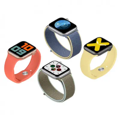 Apple Watch Seri 5 40mm GPS Gold Alüminyum Kasa ve Pembe Spor Kordon MWV72TU/A