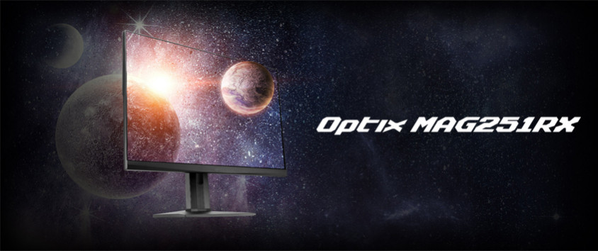 MSI Optix MAG251RX 24.5” Full HD Gaming Monitör