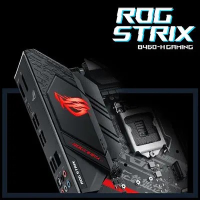 Asus ROG STRIX B460-H GAMING Intel B460 Soket 1200 DDR4 2933MHz ATX Gaming (Oyuncu) Anakart