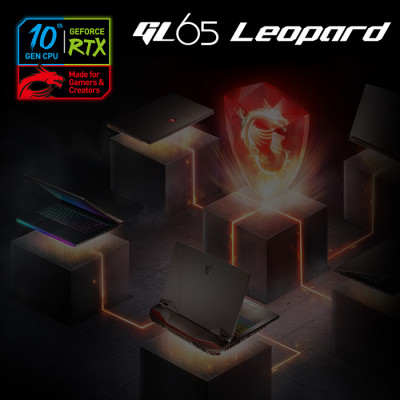 MSI GL65 Leopard 10SER-253XTR 15.6” Full HD Gaming Notebook