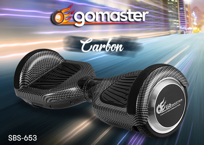 Gomaster SBS-653 Carbon Hoverboard Elektrikli Kaykay