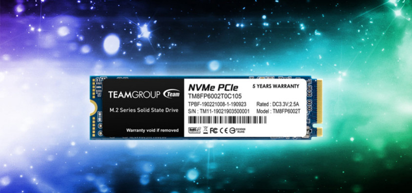 Team MP33 256GB NVMe PCIe M.2 SSD Disk