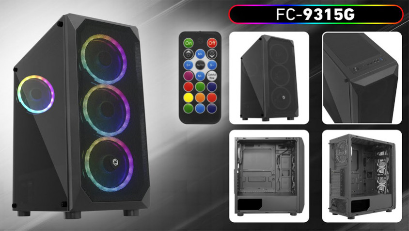 Frisby FC-9315G ATX Mid-Tower Gaming Kasa