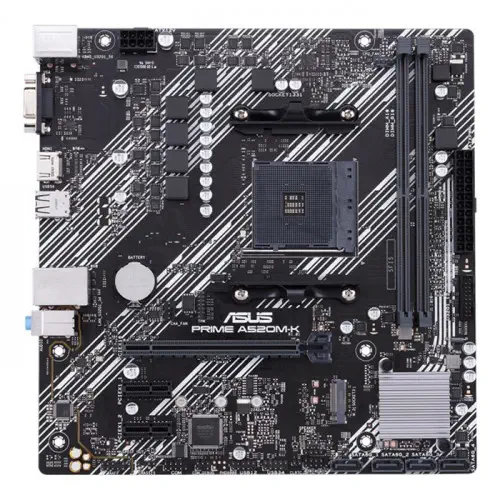 Asus Prime A520M-K AMD Soket AM4 DDR4 4600(OC)MHz Micro ATX Anakart