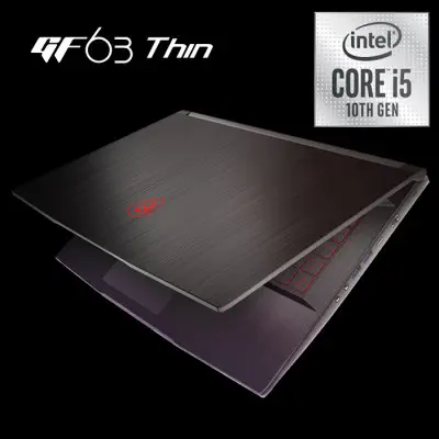 MSI GF63 Thin 10SCSR-657XTR 15.6″ Full HD Gaming Notebook