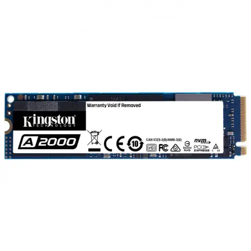 Kingston A2000 SA2000M8/1000G 1TB PCIe NVMe M.2 SSD Disk 
