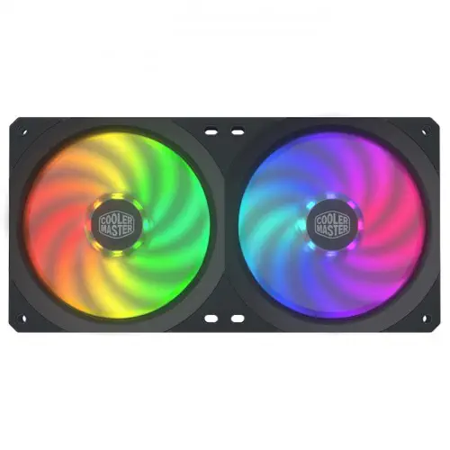 Cooler Master MasterFan SF240R MFX-B2D2-18NPA-R1 2x120mm ARGB Kasa Fan Kiti