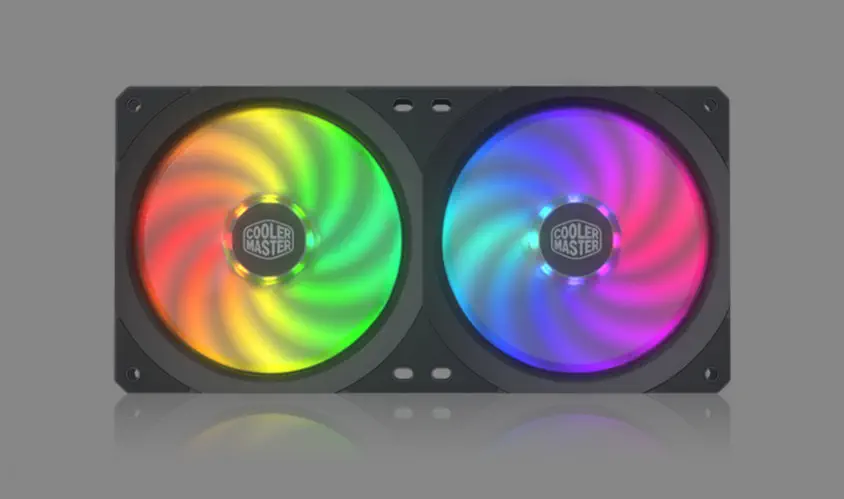 Cooler Master MasterFan SF240R MFX-B2D2-18NPA-R1 2x120mm ARGB Kasa Fan Kiti