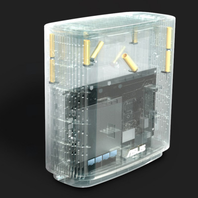 Asus ZenWiFi AC CT8 (B-2-PK) Mesh WiFi Sistemi (Siyah İkili Paket)