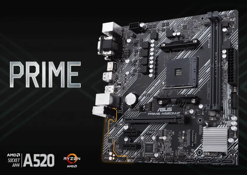 Asus Prime A520M-E Anakart