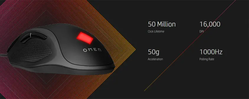 HP OMEN Vector 8BC53AA Kablolu Gaming Mouse
