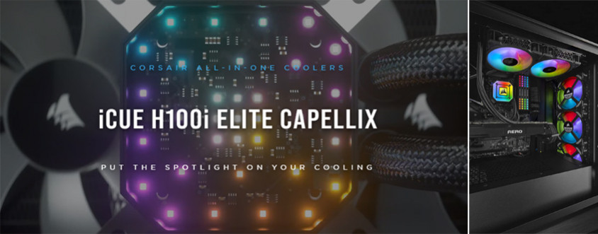 Corsair iCUE H100i Elite Capellix CW-9060046-WW İşlemci Sıvı Soğutucu