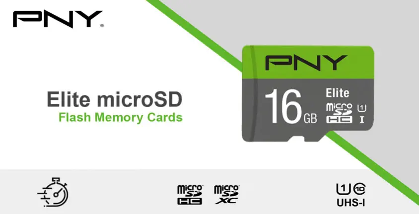 PNY Elite MicroSDHC P-SDU16GU185GW-GE 16GB MicroSD Hafıza Kartı