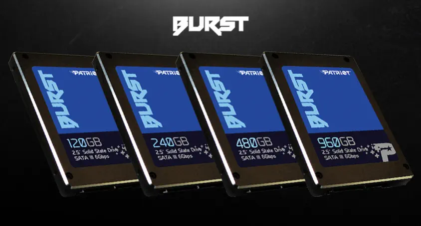 Patriot Burst PBU480GS25SSDR 480GB SATA 3 SSD Disk