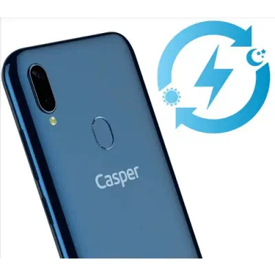 Casper Via E3 32 GB Siyah Cep Telefonu