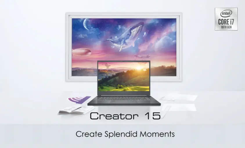 MSI Creator 15 A10UET-211TR 15.6″ Full HD Notebook