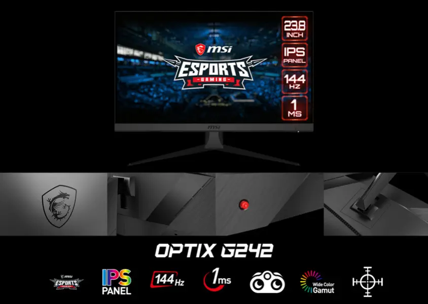 MSI Optix G242 23.8” IPS Full HD Gaming Monitör