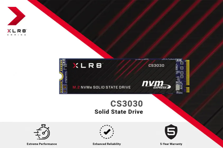 PNY XLR8 CS3030 M280CS3030-250-RB 250GB PCIe NVMe M.2 SSD Disk