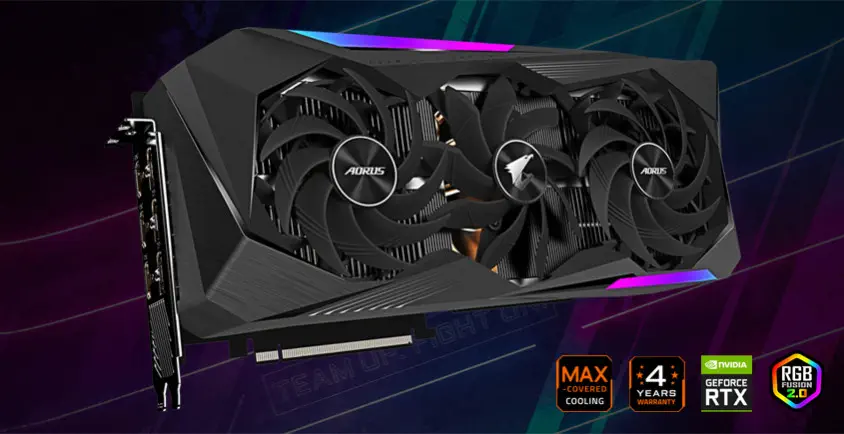 Gigabyte Aorus GeForce RTX 3070 Ti Master 8G LHR Gaming Ekran Kartı