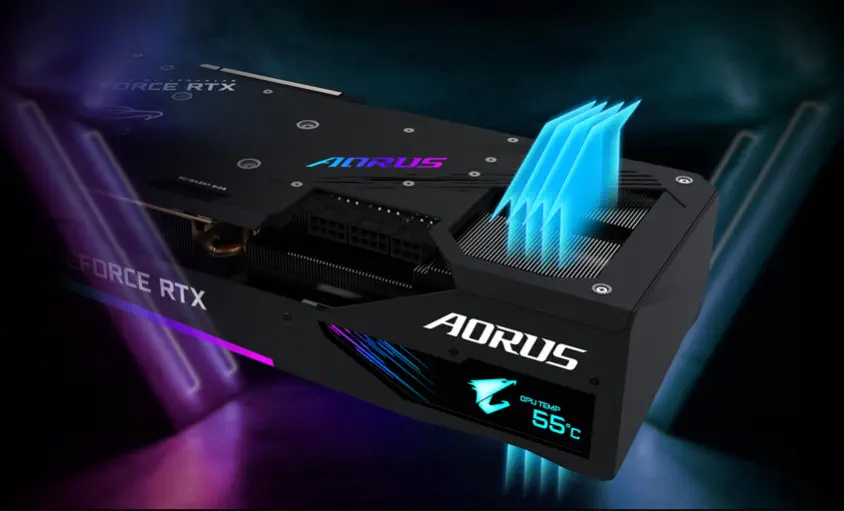 Gigabyte Aorus GeForce RTX 3070 Ti Master 8G LHR Gaming Ekran Kartı