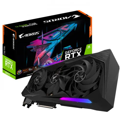 Gigabyte Aorus GeForce RTX 3070 Ti Master 8G LHR Gaming Ekran Kartı