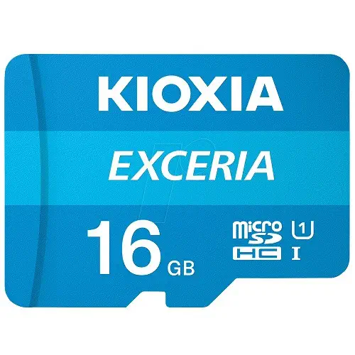 Kioxia Exceria LMEX1L016GG2 16GB MicroSD Hafıza Kartı